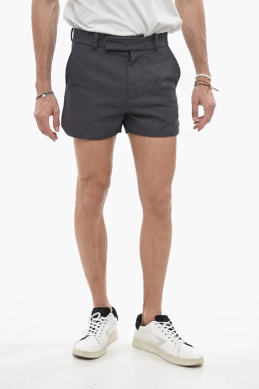 Dior Jacquard Fabric Slim Fit Shorts