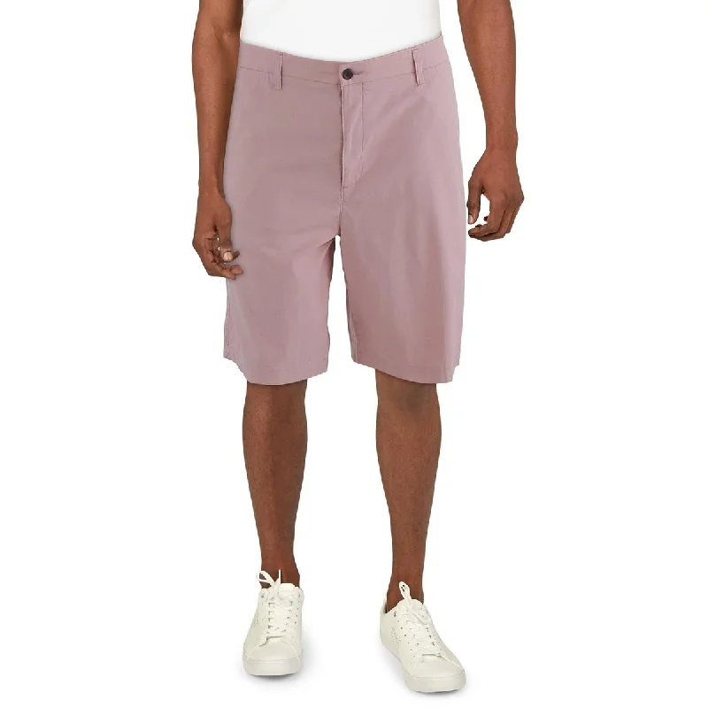 Dockers Mens Big & Tall Mid-Rise Solid Casual Shorts