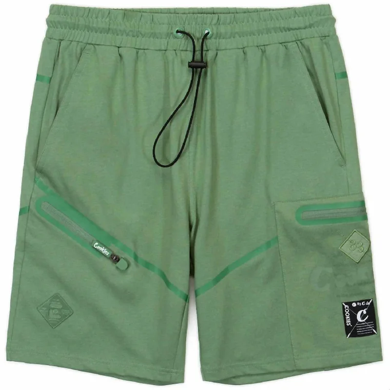 Men's Key Largo Dri Fit Jersey Shorts In Olive