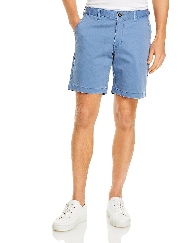 Mens Stretch 8" Inseam Chino Shorts