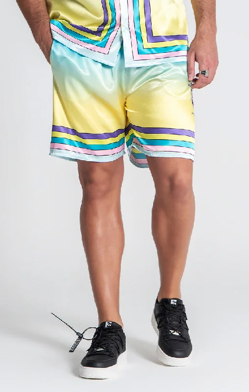 Multicolor Los Cocos Shorts