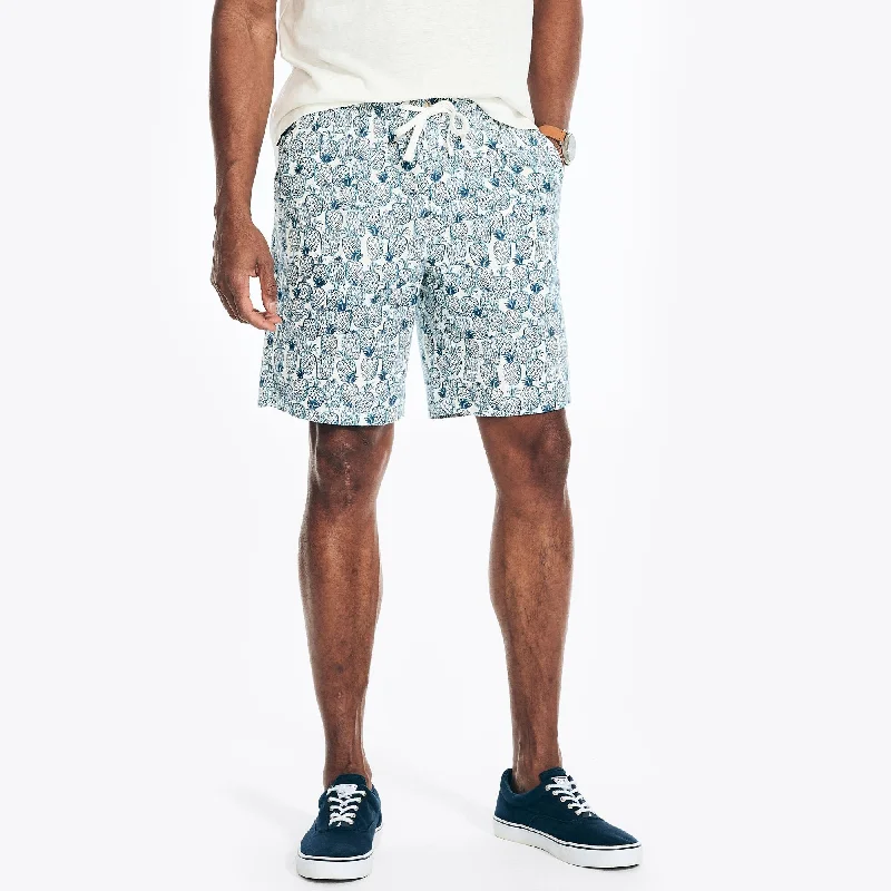 Nautica Mens 8.5" Printed Cabana Short