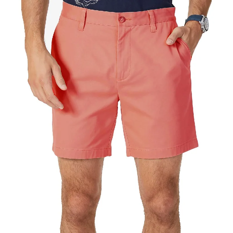 Nautica Mens Classic Fit Midi Casual Shorts