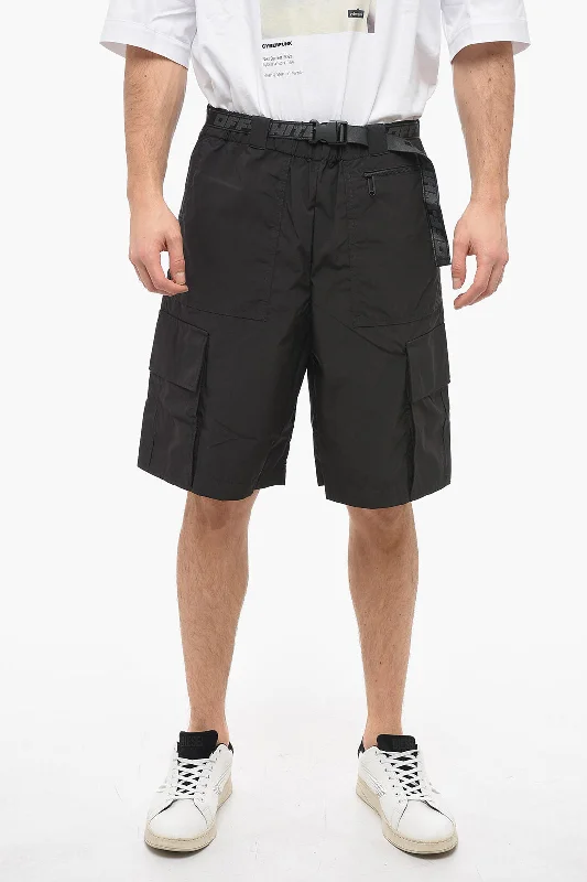 Off-White Cargo INDUSTRIAL Shorts with Safety Belt