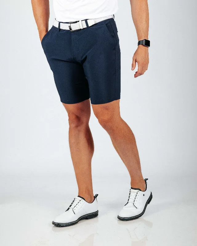 Men's Navy Blue Golf Shorts